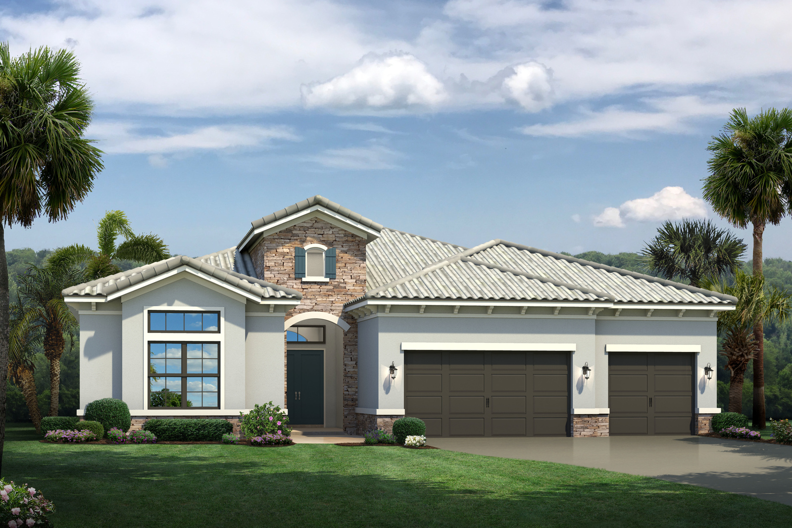 The Falls at Parkland Single Family Homes 55+ Boca Chica Floor