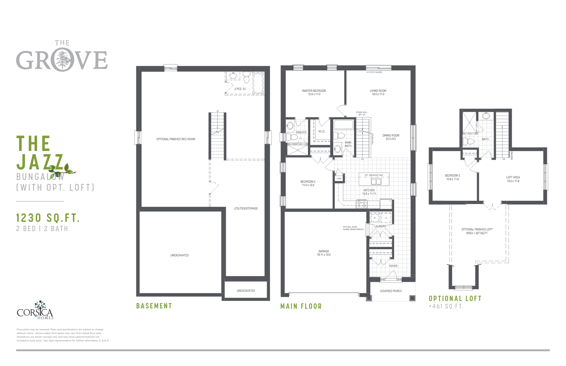 The Grove The Jazz Floor Plan, Midland ON Livabl