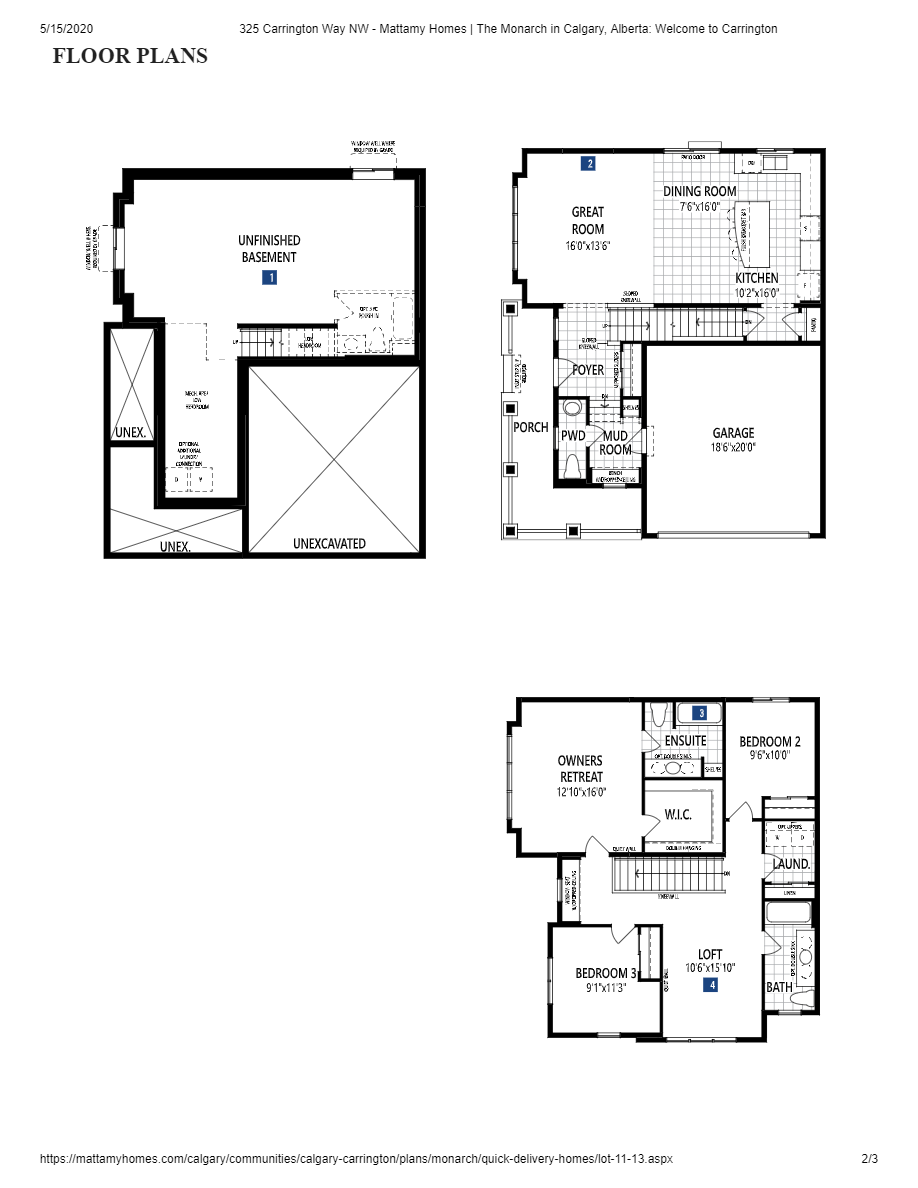 Carrington by Mattamy Homes 325 CARRINGTON WAY NW, Calgary AB Livabl