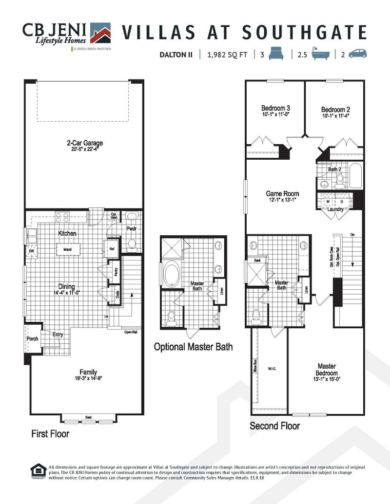 Villas at Southgate 1251 Casselberry Drive Floor Plans and Pricing