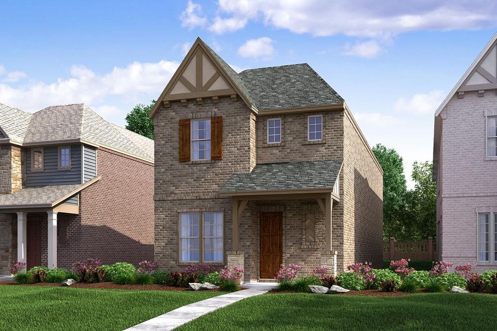 Villas at Southgate Whitfield Floor Plan, Flower Mound TX Livabl