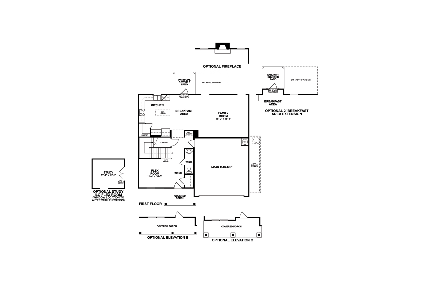 Selwyn Landing 2008 Everly Drive Floor Plans and Pricing