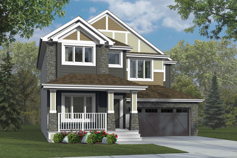 Langdale in Windermere Oscar Floor Plan, Edmonton AB Livabl
