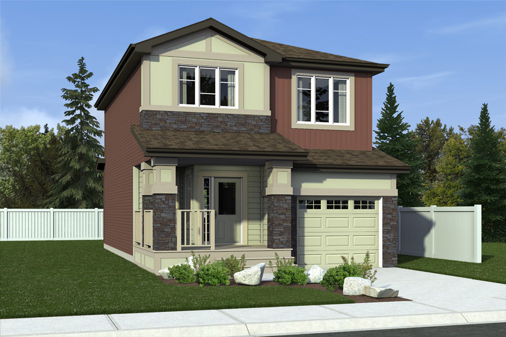 Langdale in Windermere Quinn Floor Plan, Edmonton AB Livabl