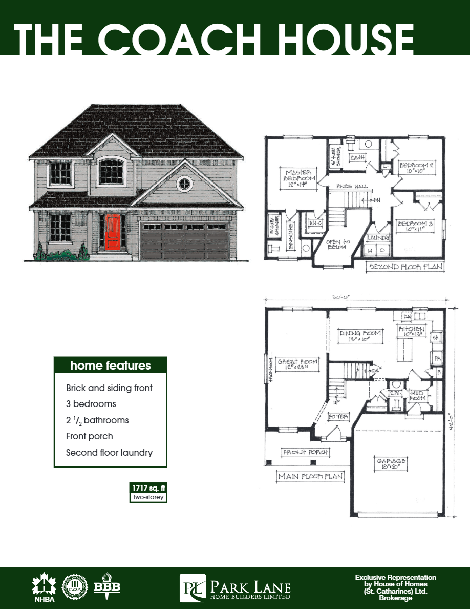Village Creek The Coach House Floor Plans and Pricing