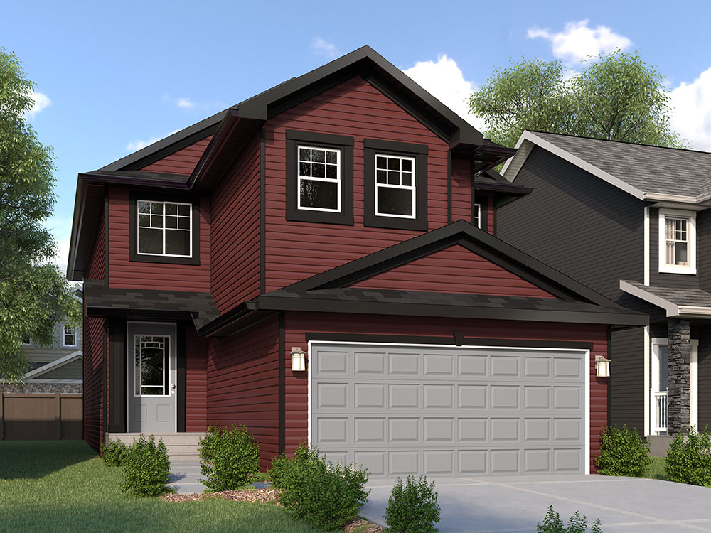 Laurel Crossing Riley Floor Plan, Edmonton AB Livabl