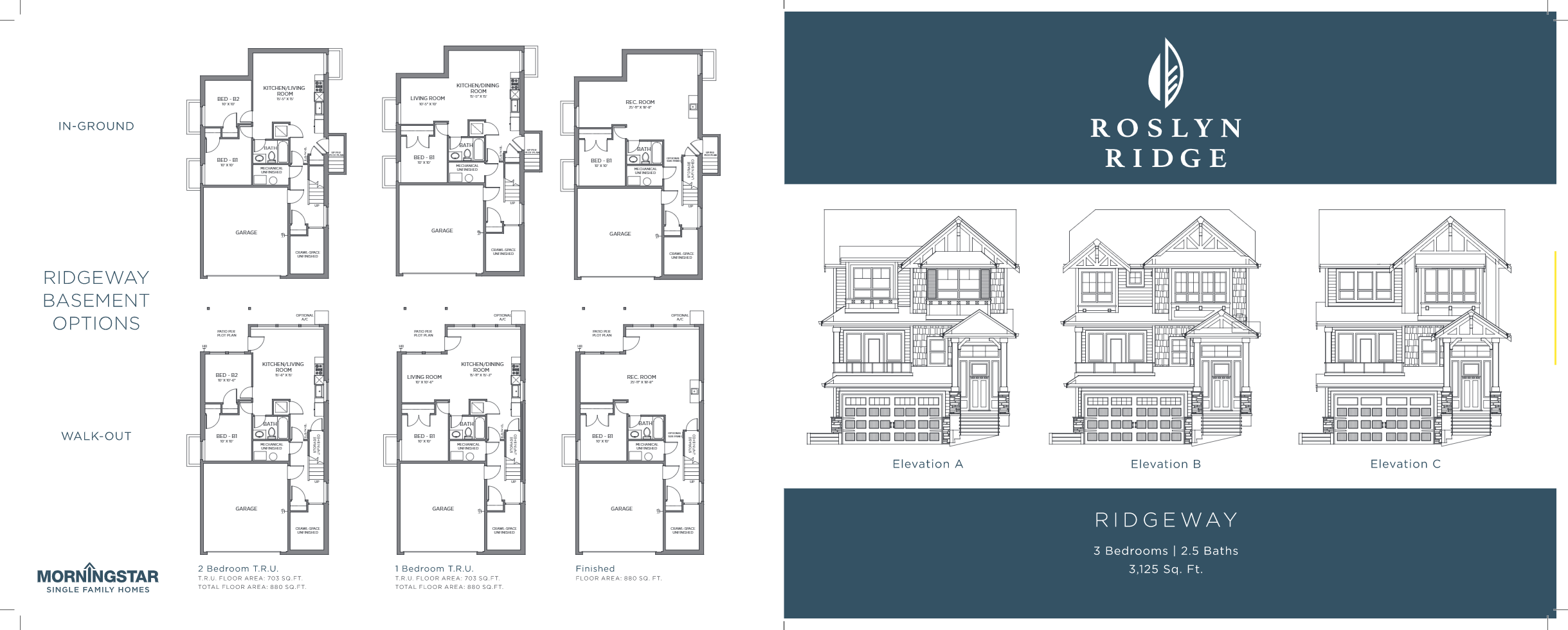 Roslyn Ridge Ridgeway B Floor Plan, Maple Ridge BC Livabl