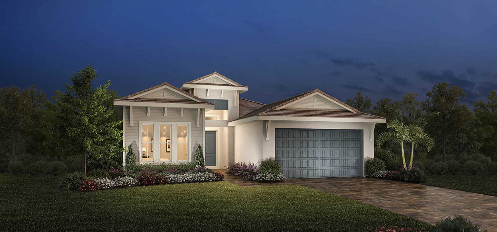 Azure at Hacienda Lakes Estate Collection Serino Floor Plan, Naples