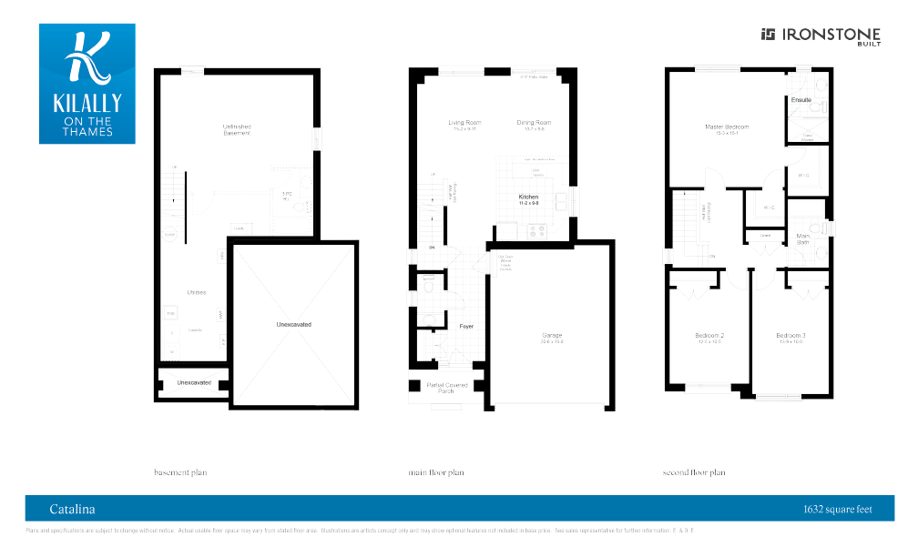 Kilally on the Thames The Catalina Floor Plan, London ON Livabl