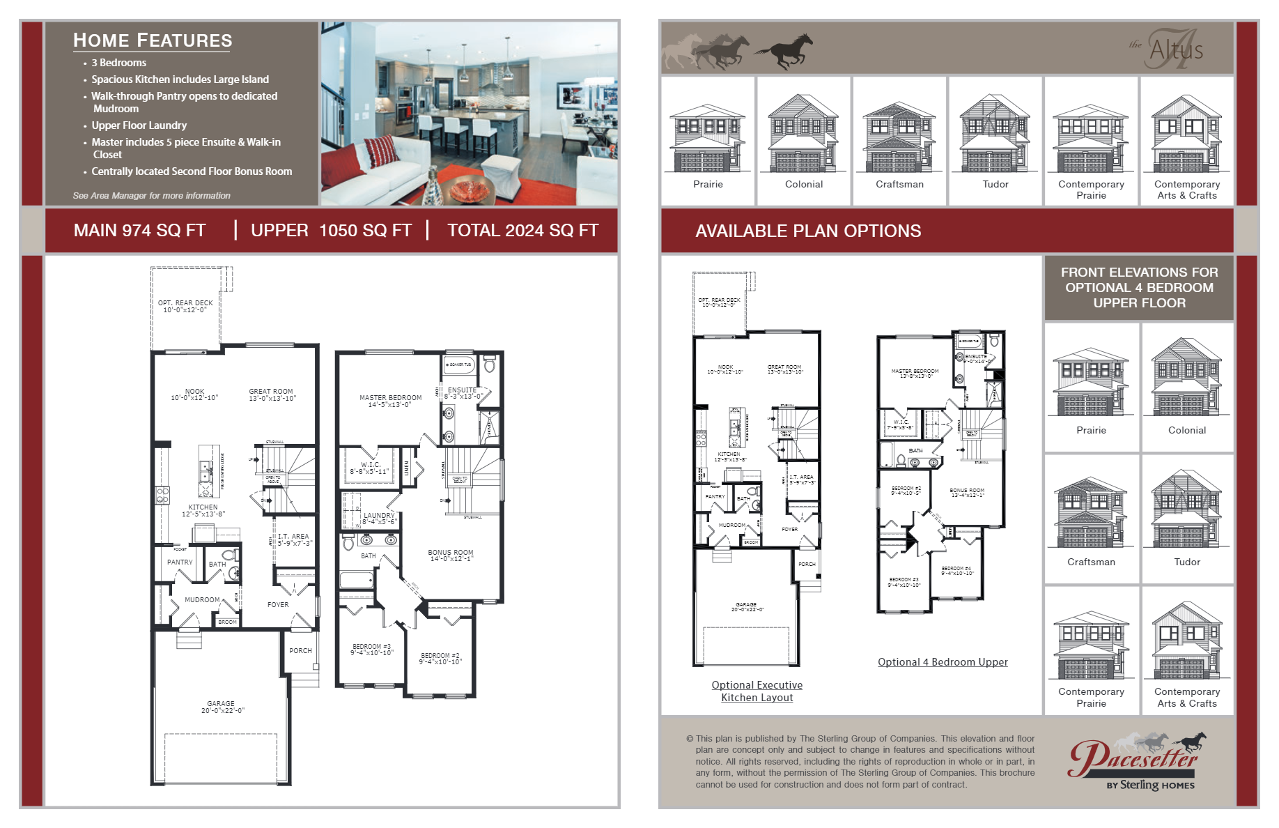 Redstone Altus Floor Plan, Calgary AB Livabl