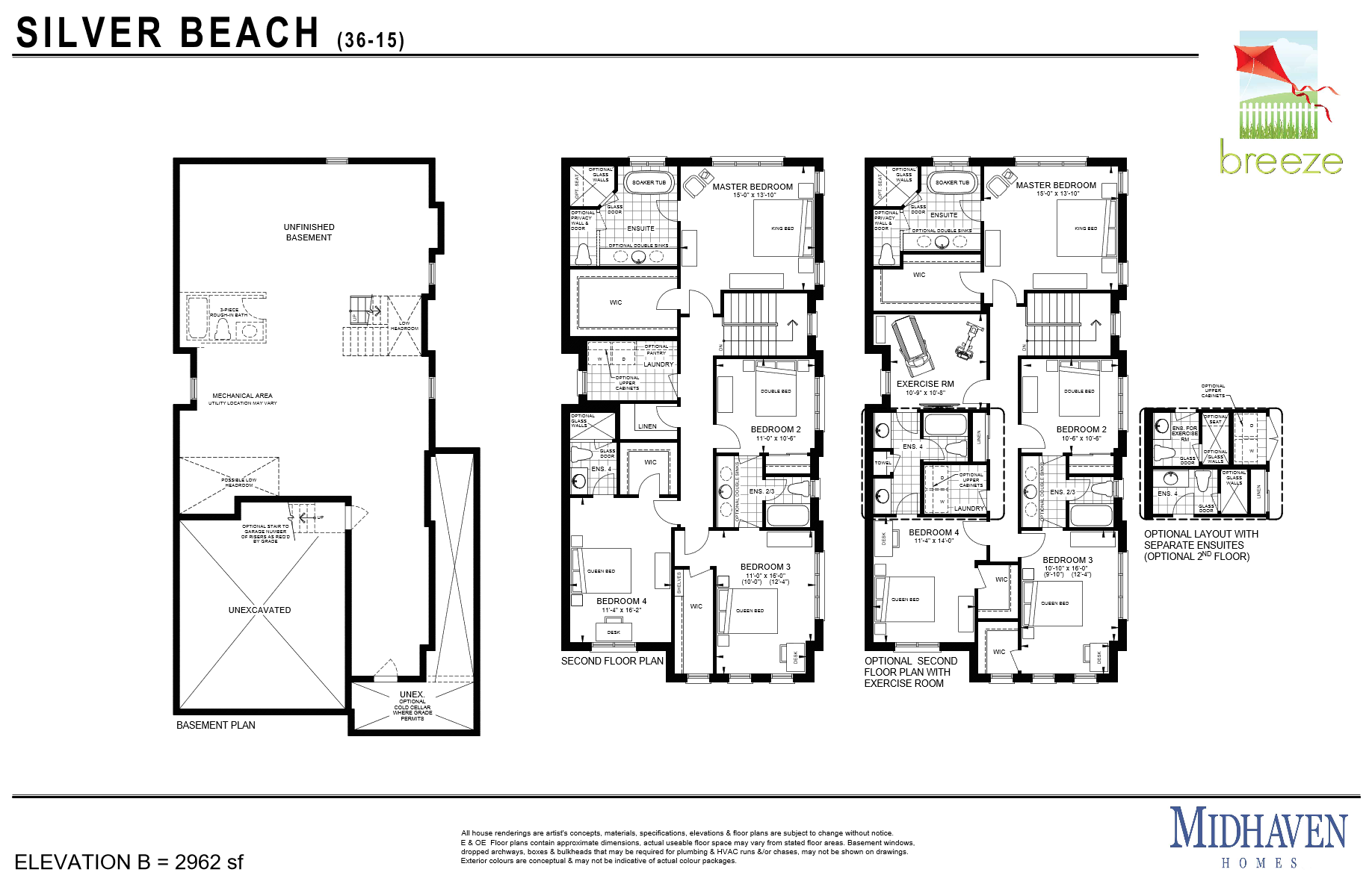 Breeze Phase 3 Silver Beach Floor Plans and Pricing