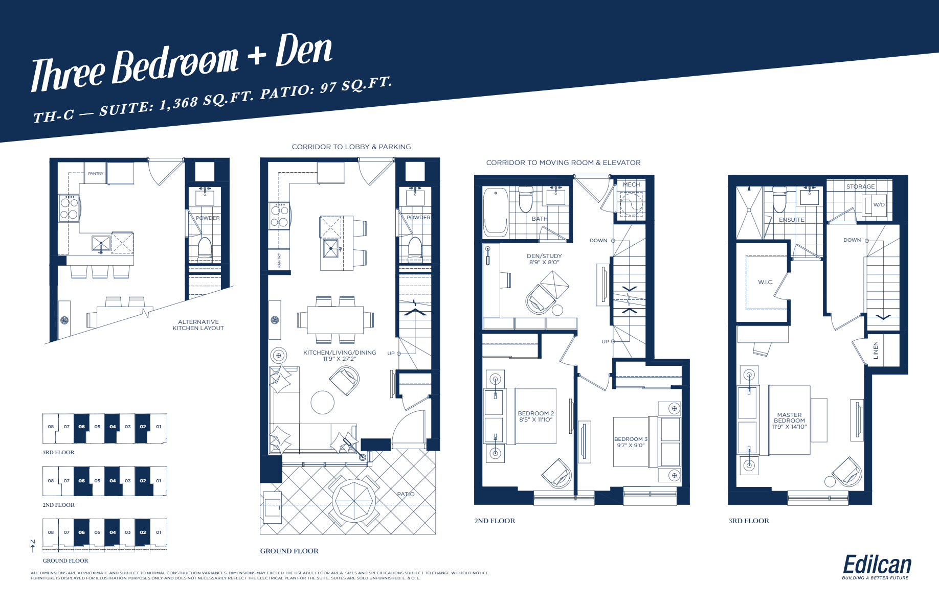 Floor plan of THC Floor plan of THC