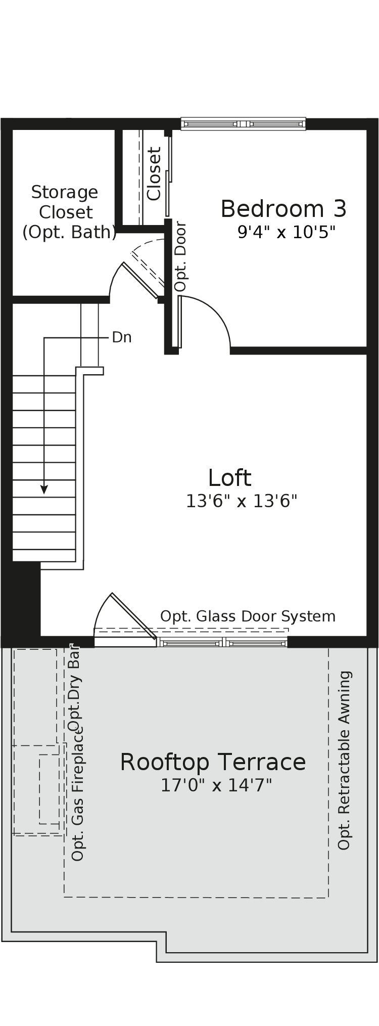 Cabin John Village Townhomes The Beech Floor Plan, Potomac MD Livabl