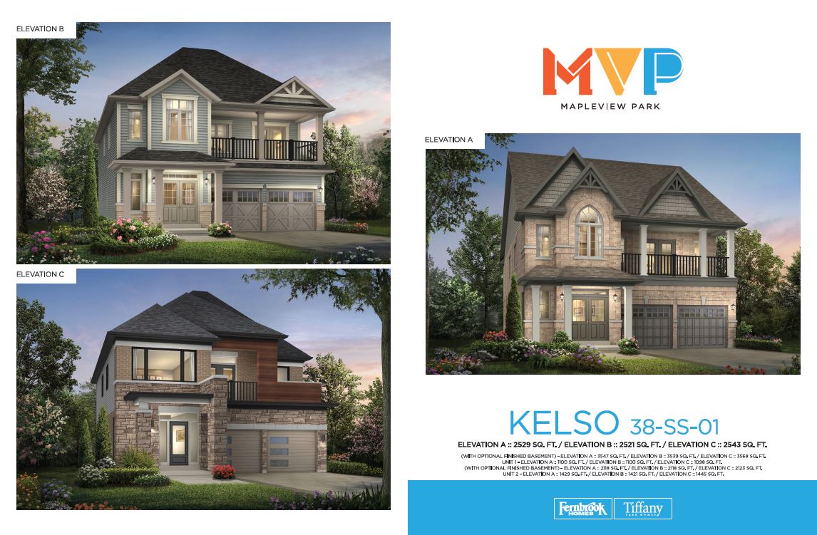 Mapleview Park Phase 1 Kelso Floor Plans and Pricing