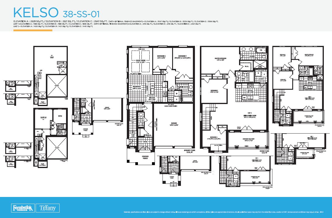 Mapleview Park Phase 1 Kelso Floor Plan, Barrie ON Livabl