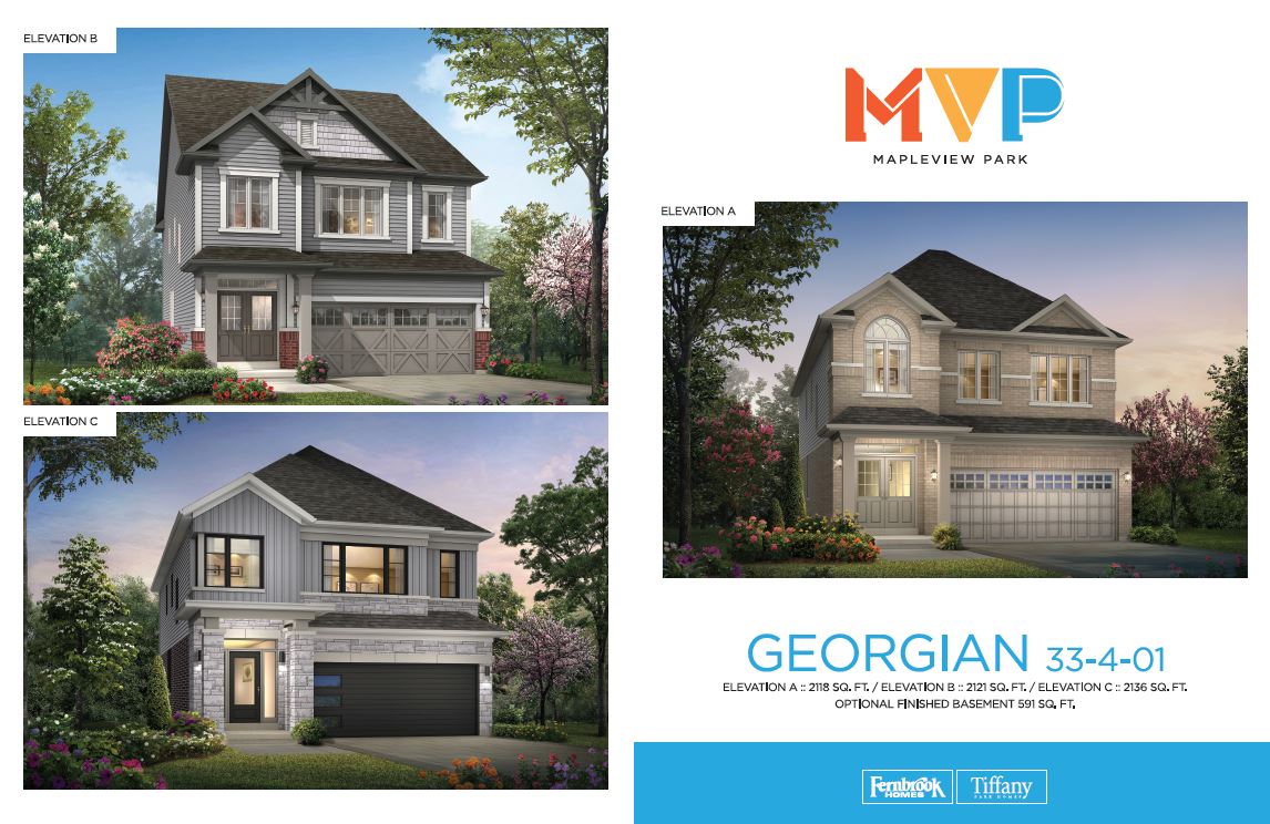 Mapleview Park Phase 1 Floor Plans and Pricing