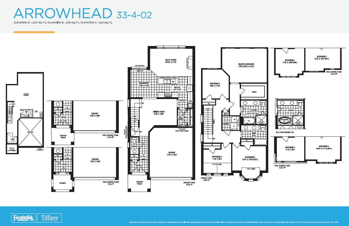 Mapleview Park Phase 1 Arrowhead Floor Plan, Barrie ON Livabl