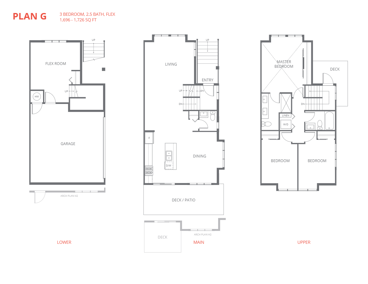 Ridgemont 84 24108 104 AVENUE Floor Plans and Pricing