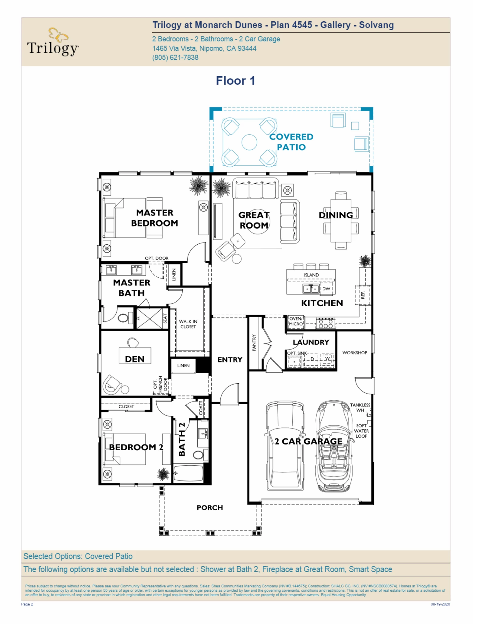 Trilogy at Monarch Dunes 1080 Gracie Lane, Woodlands CA Livabl