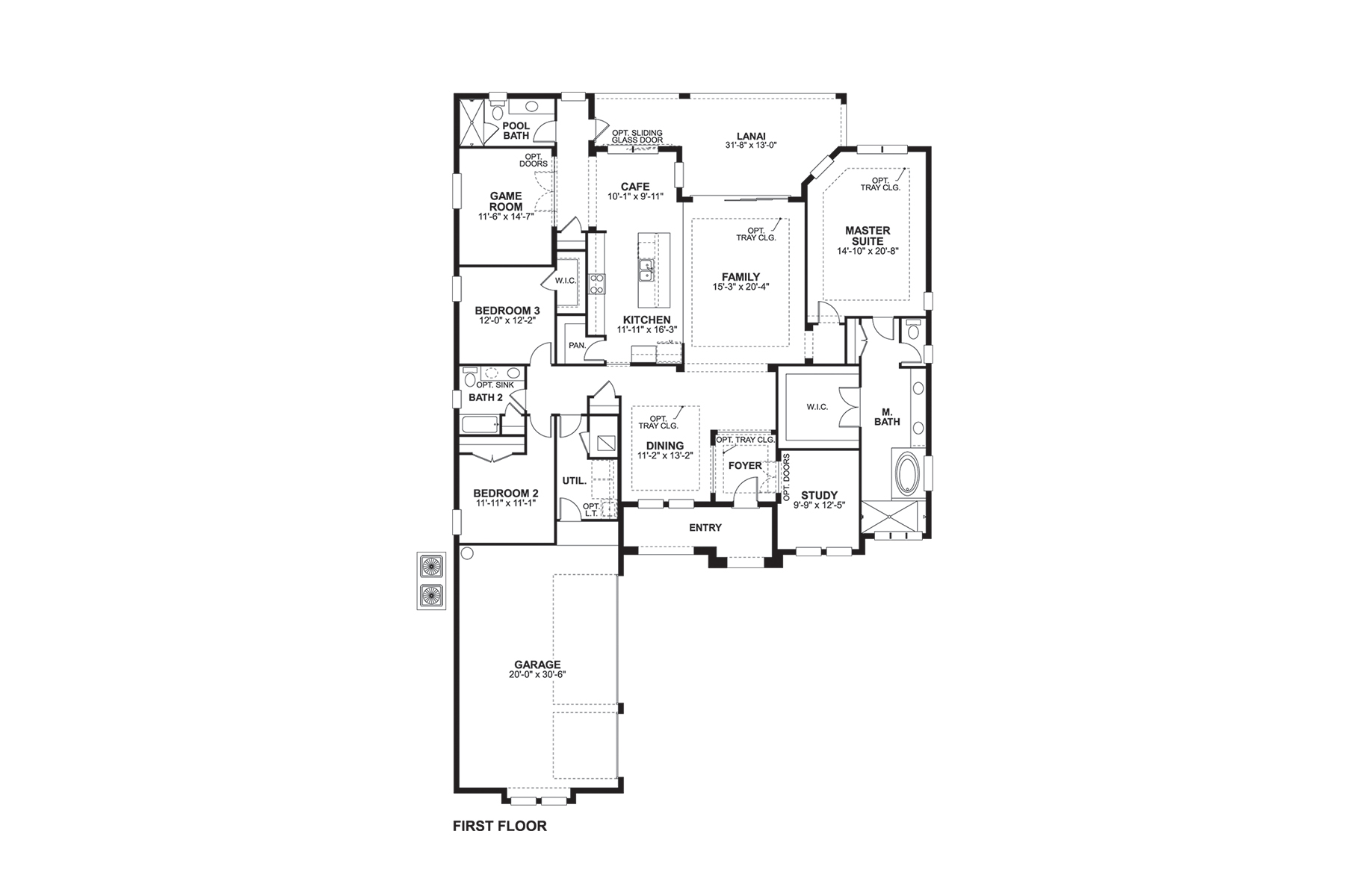 Twin Rivers 1720 Twin Rivers Trail Floor Plans and Pricing