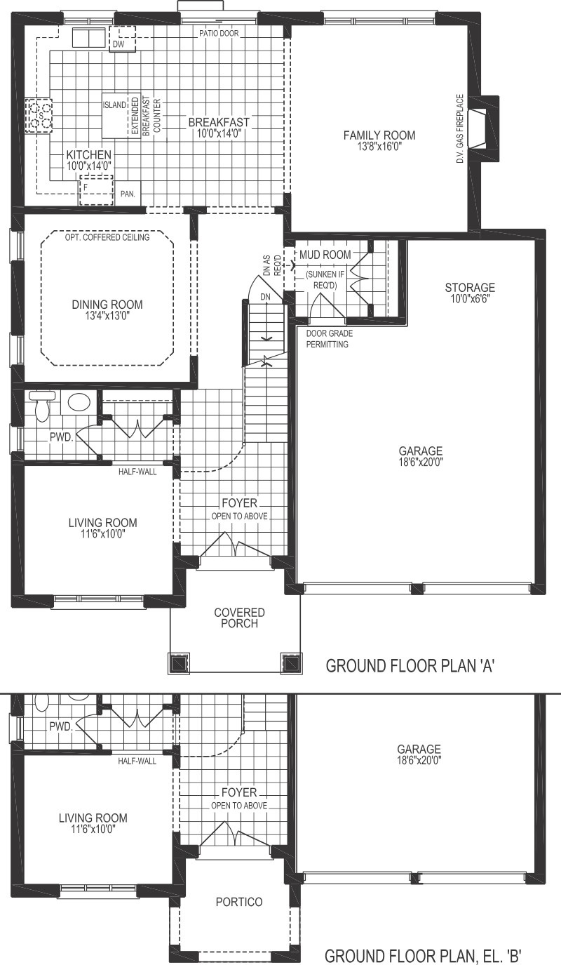 West Ridge Trailside The Royal Amber B Floor Plan, Orillia ON Livabl