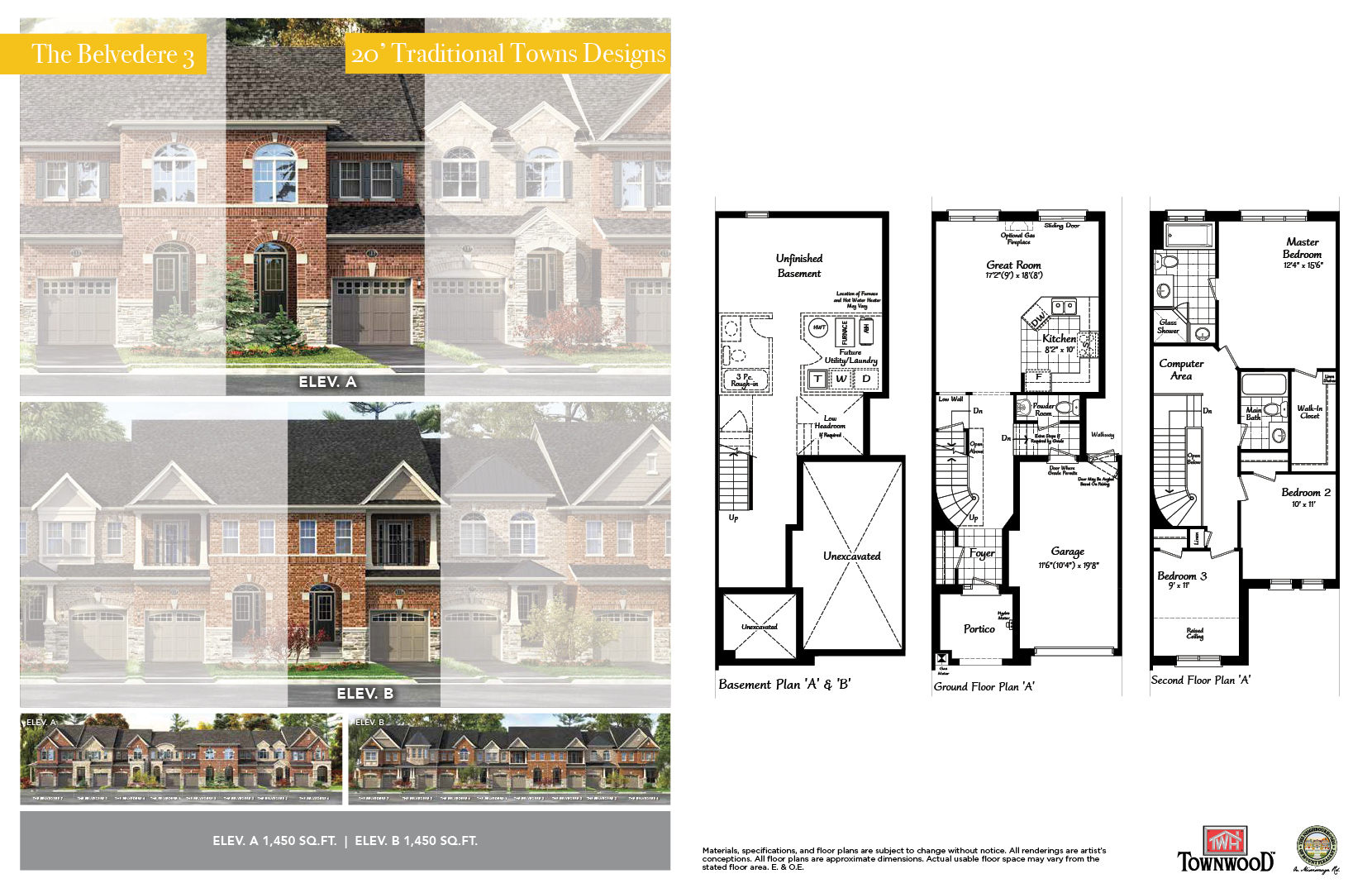 The Neighbourhoods of Mount Pleasant Belvedere 3 Floor Plans and