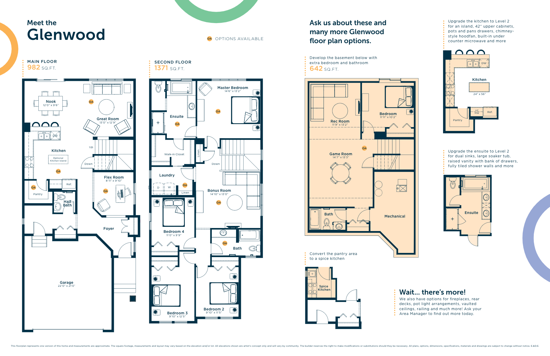 Chinook Gate Glenwood Floor Plan, Airdrie AB Livabl