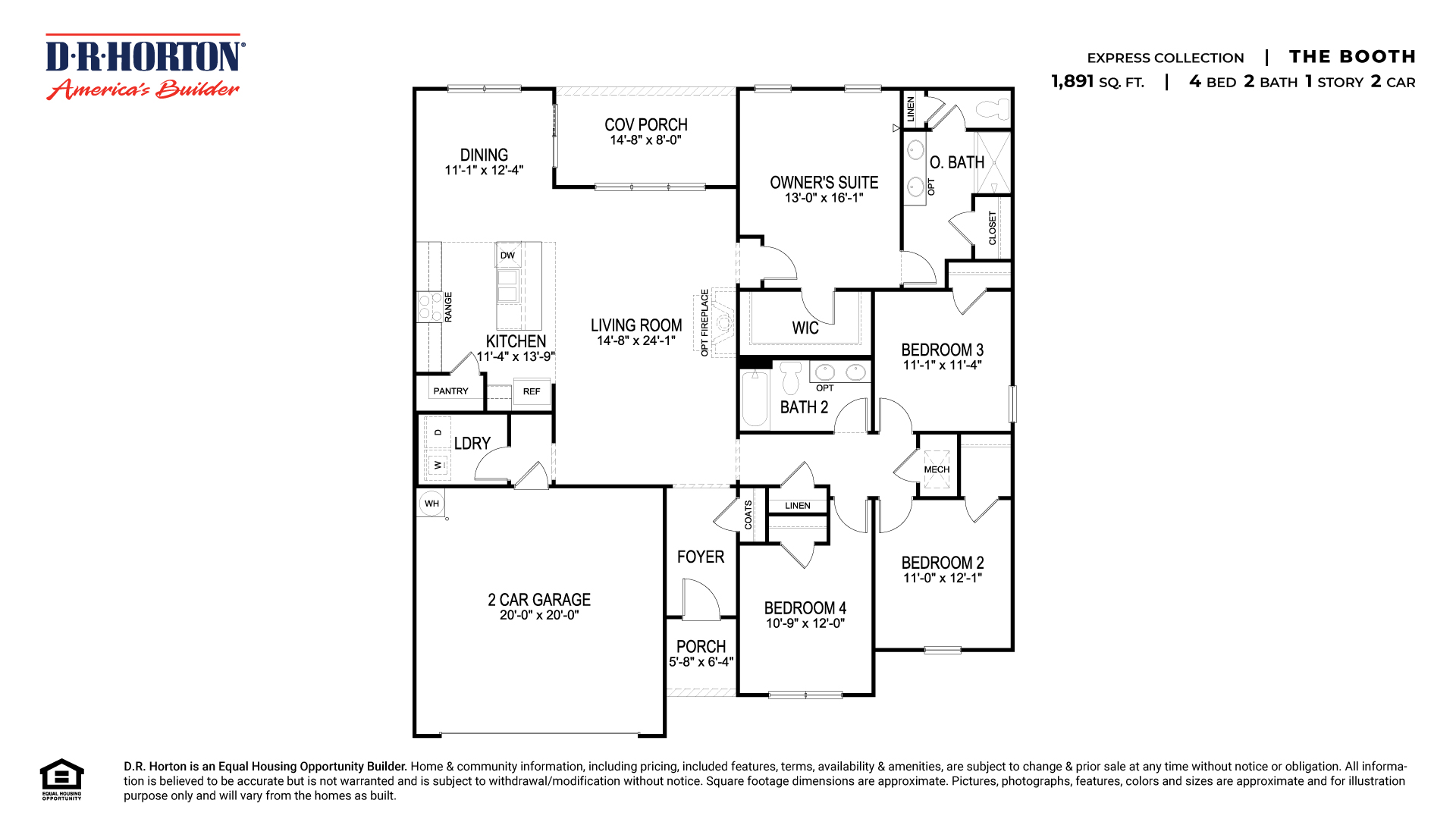 Townsend Place BOOTH Floor Plans and Pricing