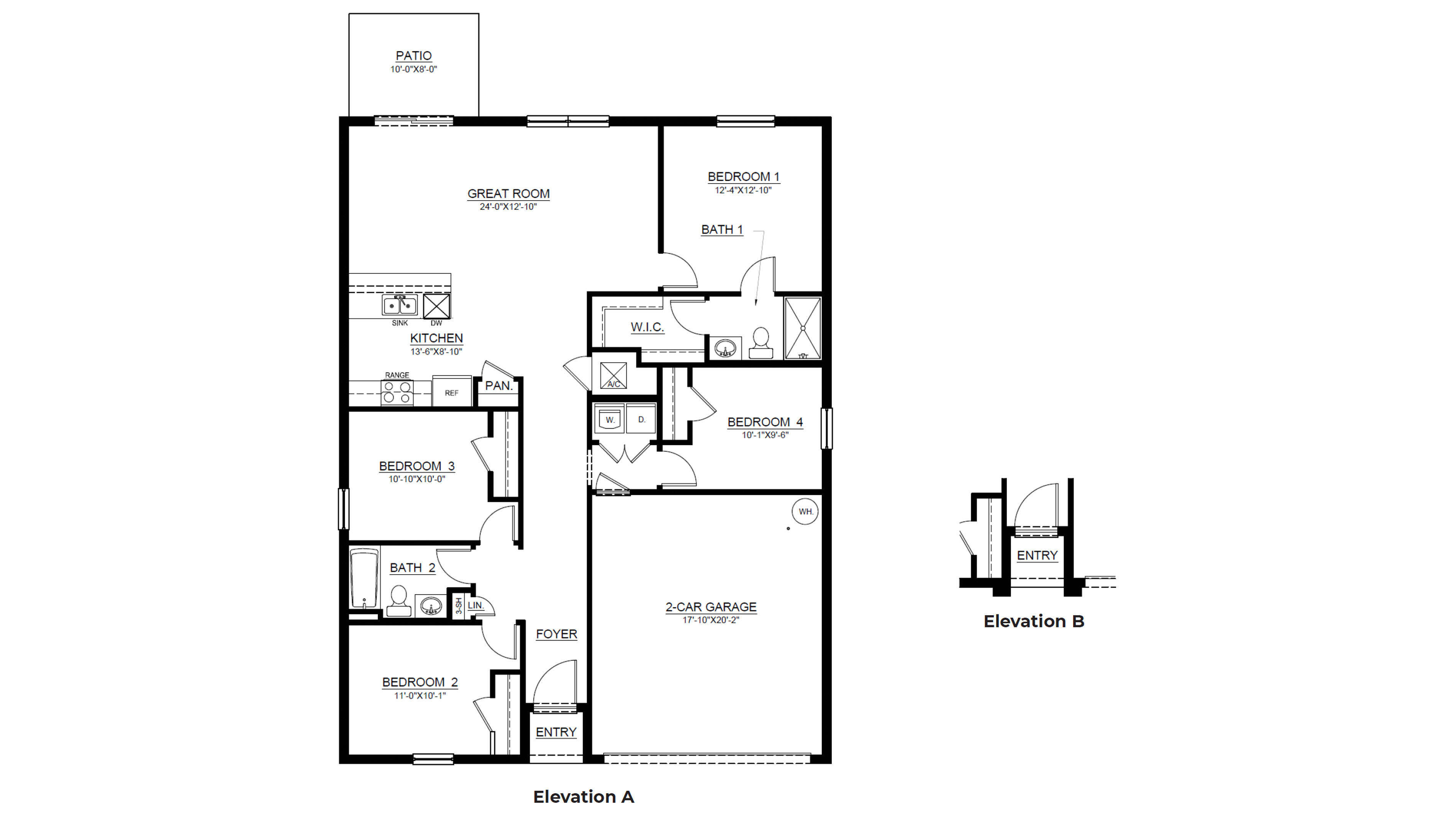 Deer Path Freeport Floor Plans and Pricing