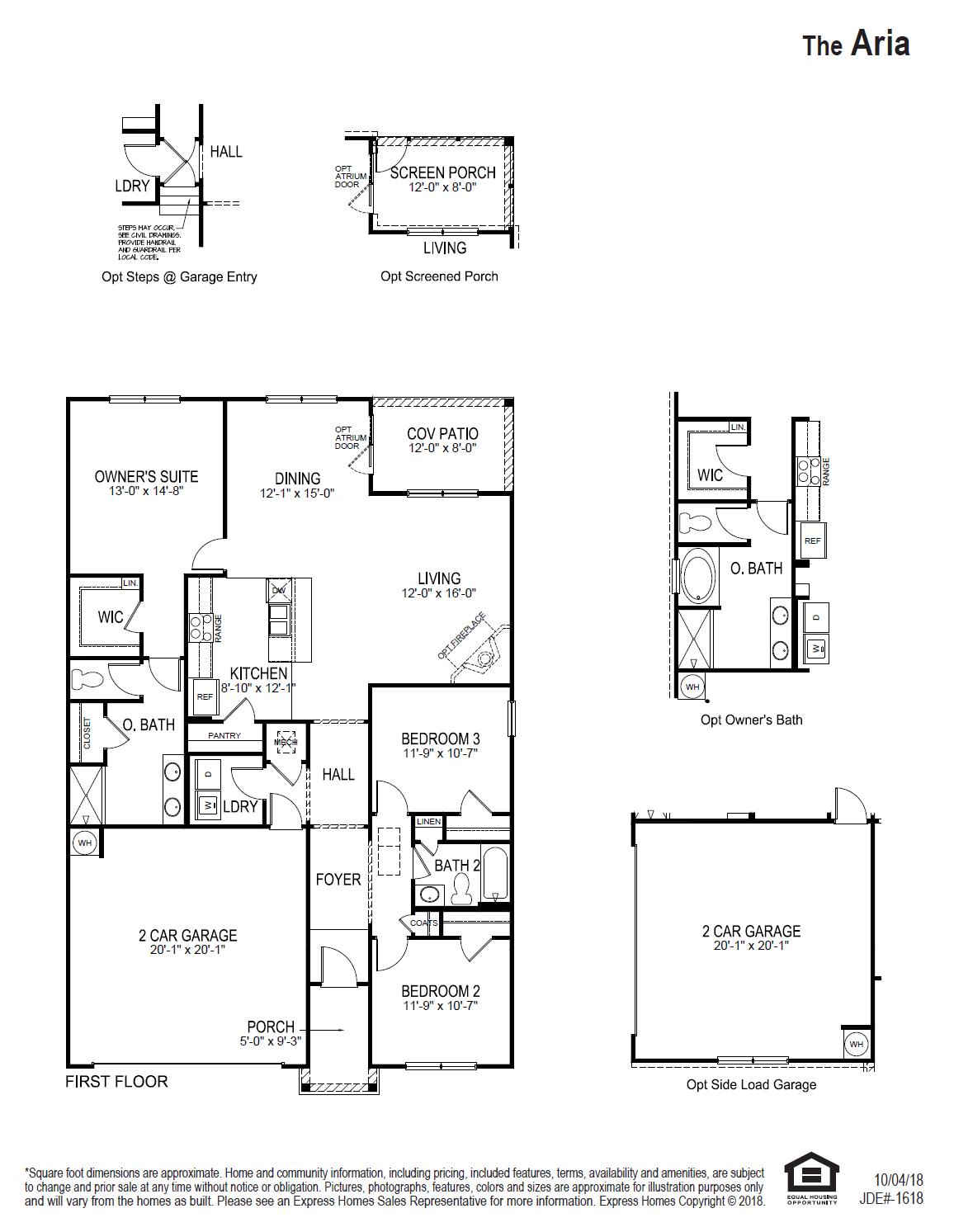 Park West Express 117 Barbados Circle Floor Plans and Pricing
