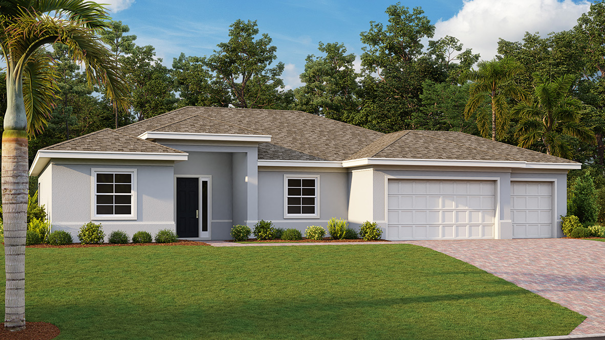 Golden Gate Estates D.R. Horton Jaden Floor Plan, Naples FL Livabl