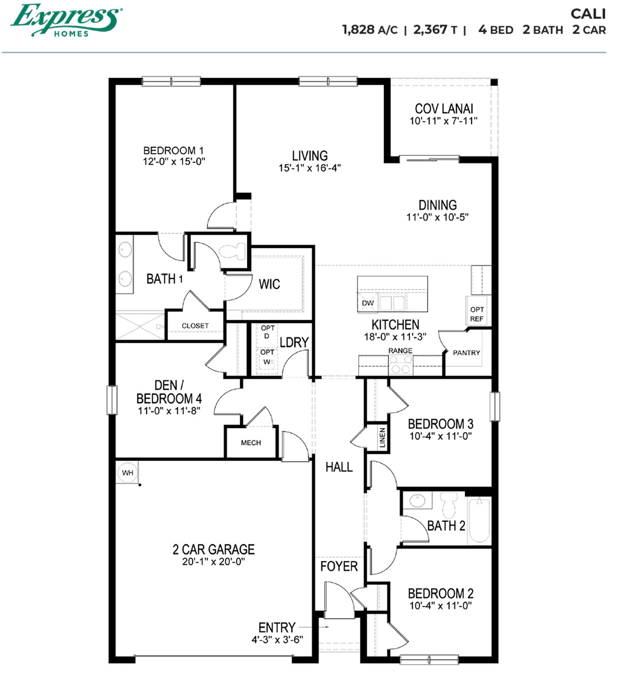 Lehigh Acres Homes | Cali | Floor Plans and Pricing