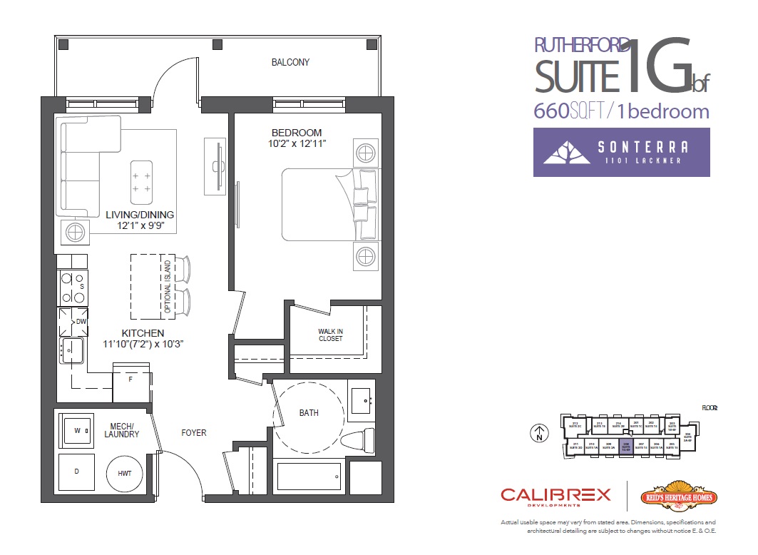 Sonterra Condos at Lackner Ridge Rutherford Floor Plans and Pricing