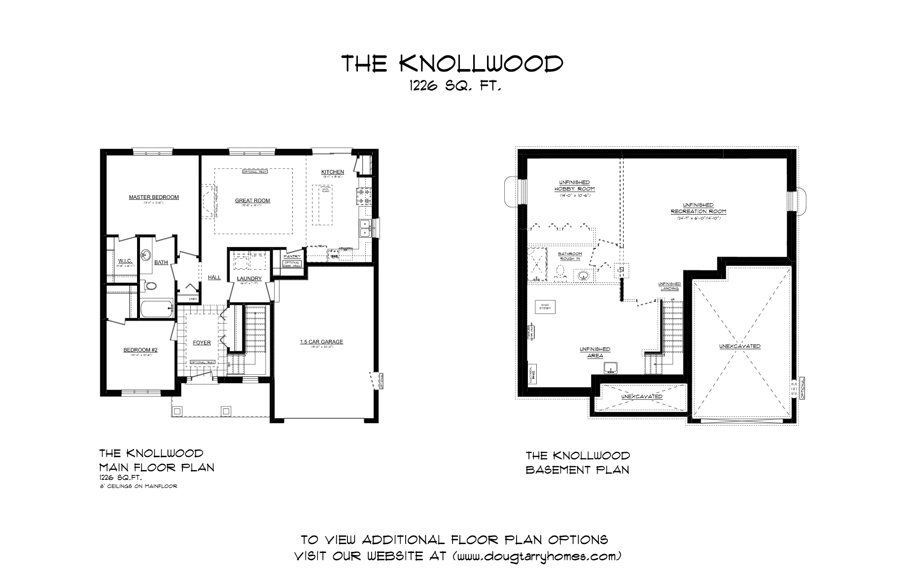 Miller's Pond The Knollwood Floor Plan, St. Thomas ON Livabl