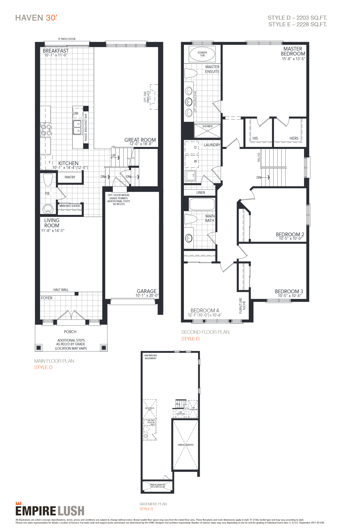 Empire Lush 16 Toffee Trail Floor Plans and Pricing