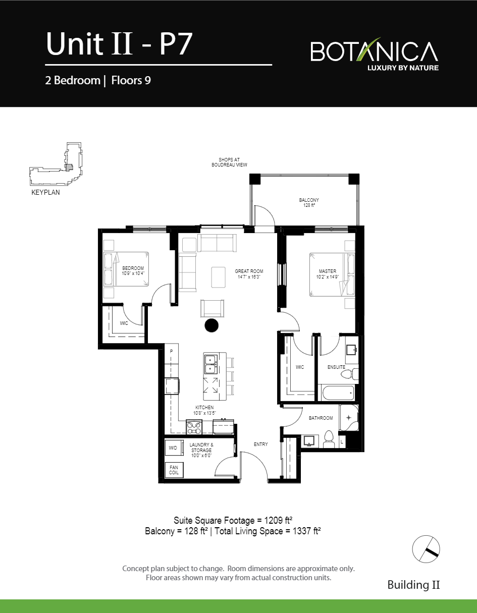 Residence P7 9th Floor at Botanica in St. Albert, AB Residence P7 9th Floor at Botanica in St. Albert, AB