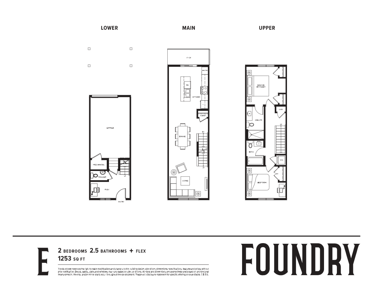 Foundry E Floor Plans and Pricing