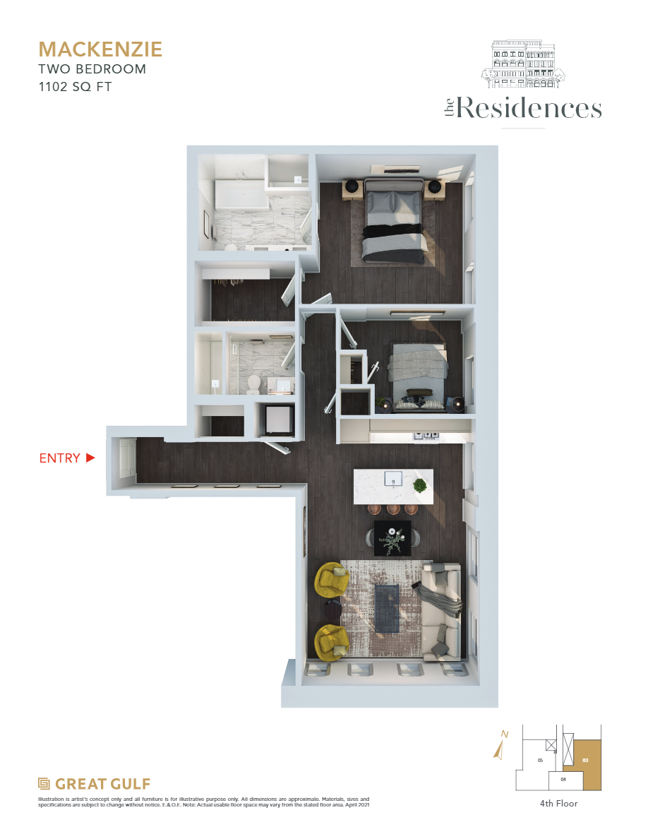 Residences on Lombard Mackenzie Floor Plans and Pricing