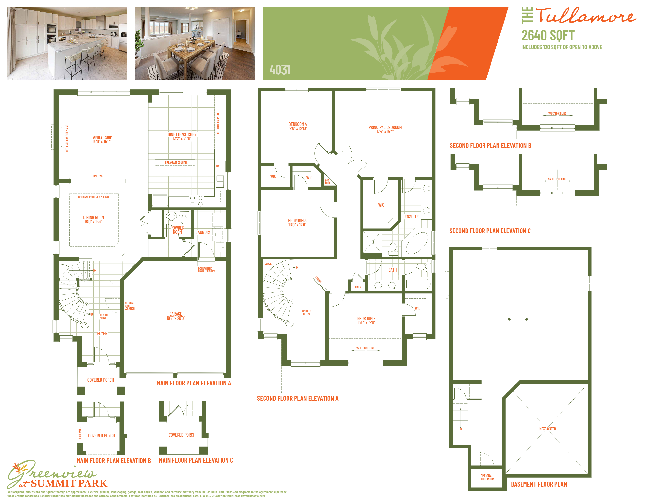Summit Park The Tullamore Floor Plan, Hamilton ON Livabl