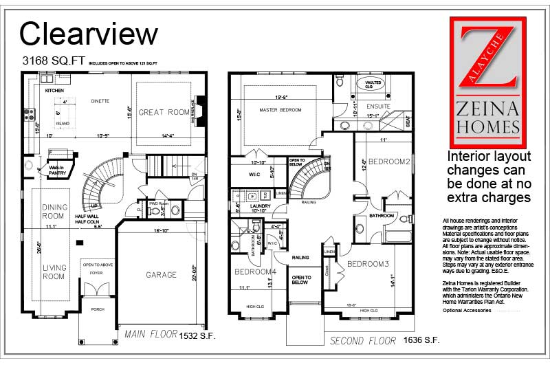 Ancaster Way Clearview Floor Plans and Pricing