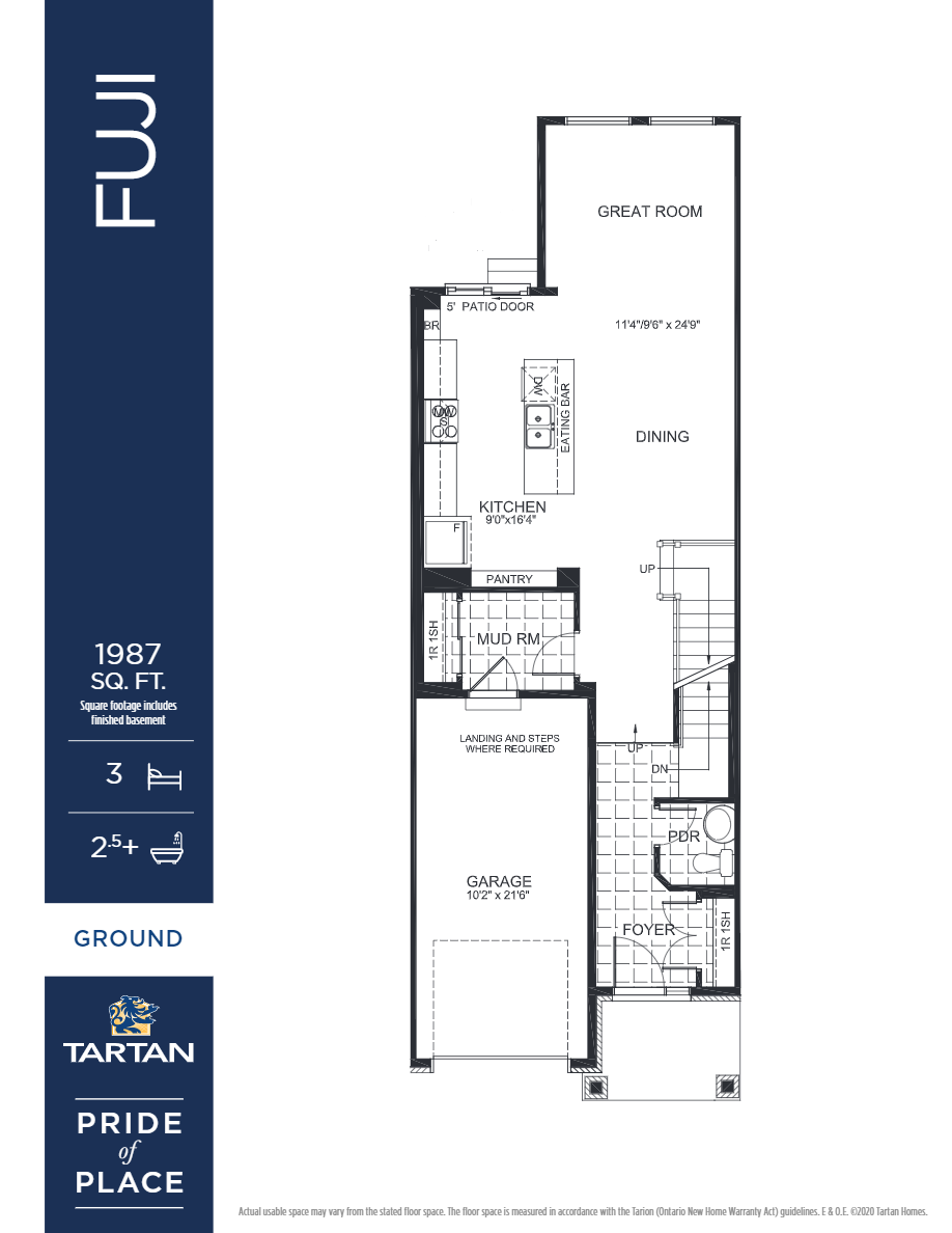Findlay Creek Village Fuji Floor Plans and Pricing