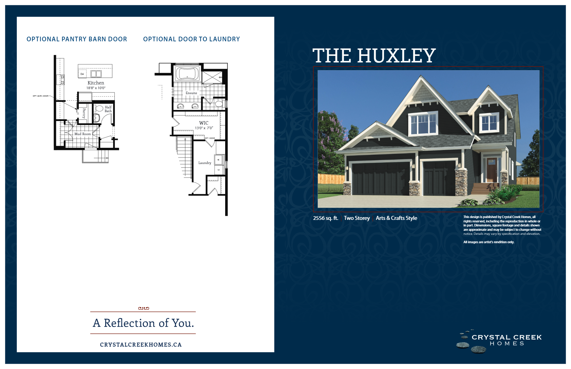 Legacy The Huxley Floor Plan, Calgary AB Livabl