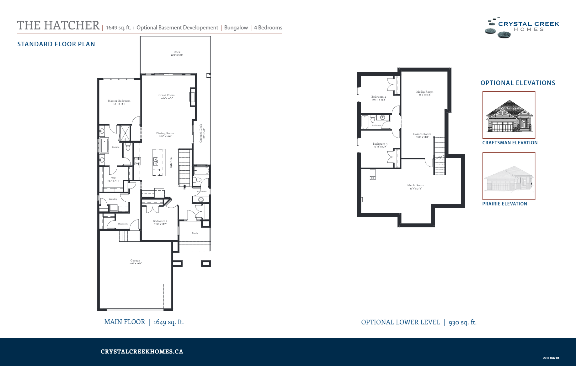 Aspen Woods Estates The Hatcher Floor Plans and Pricing