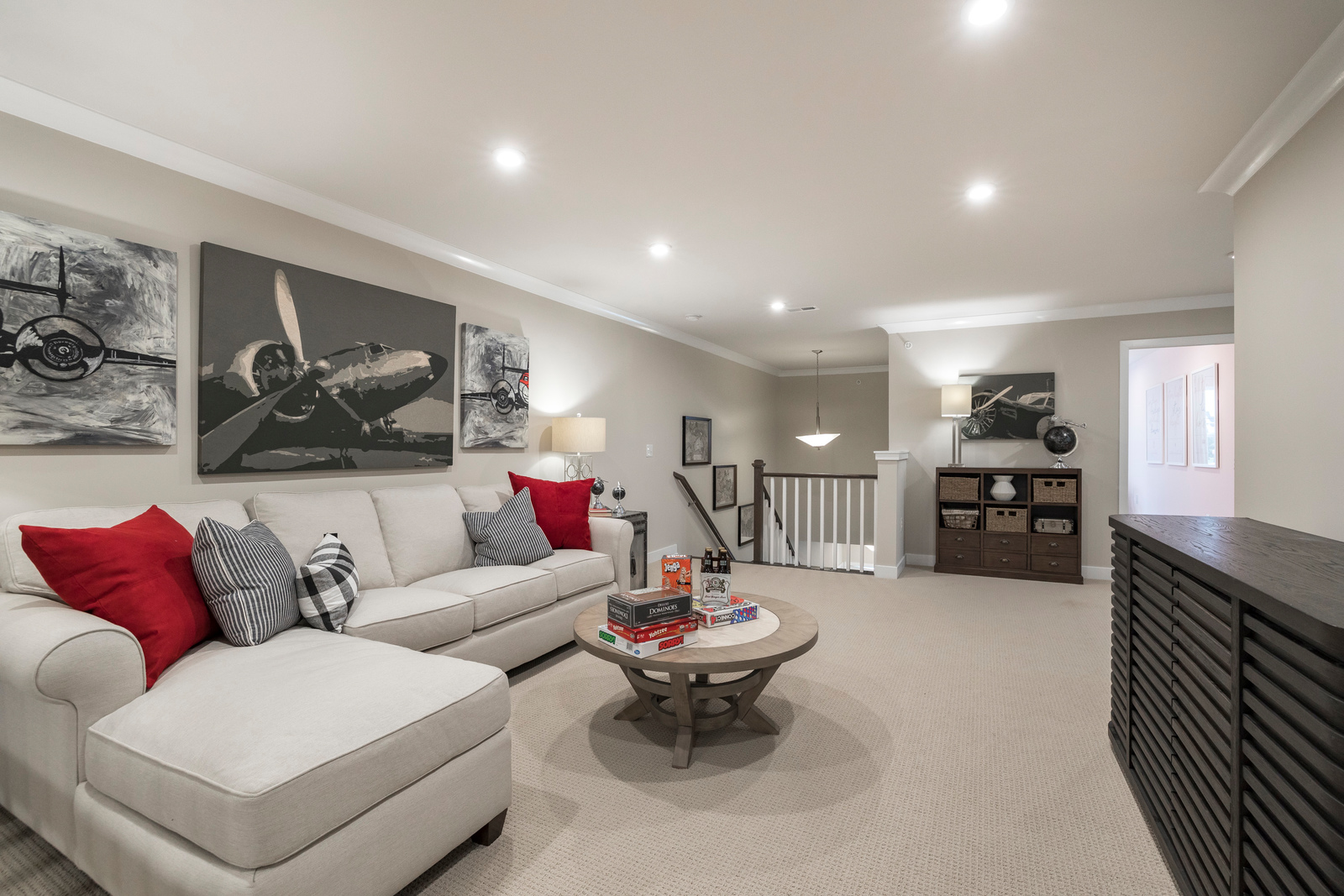 Harrington Terrace Griffin Hall Basement (End Unit) Floor Plans and