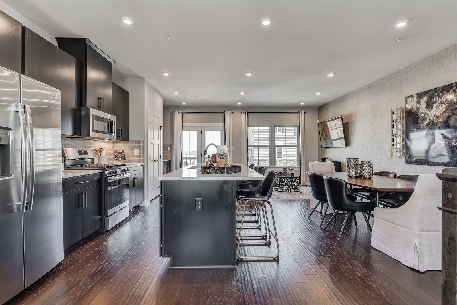Arcola Town Center Townhomes Strauss 4Level Floor Plans and Pricing