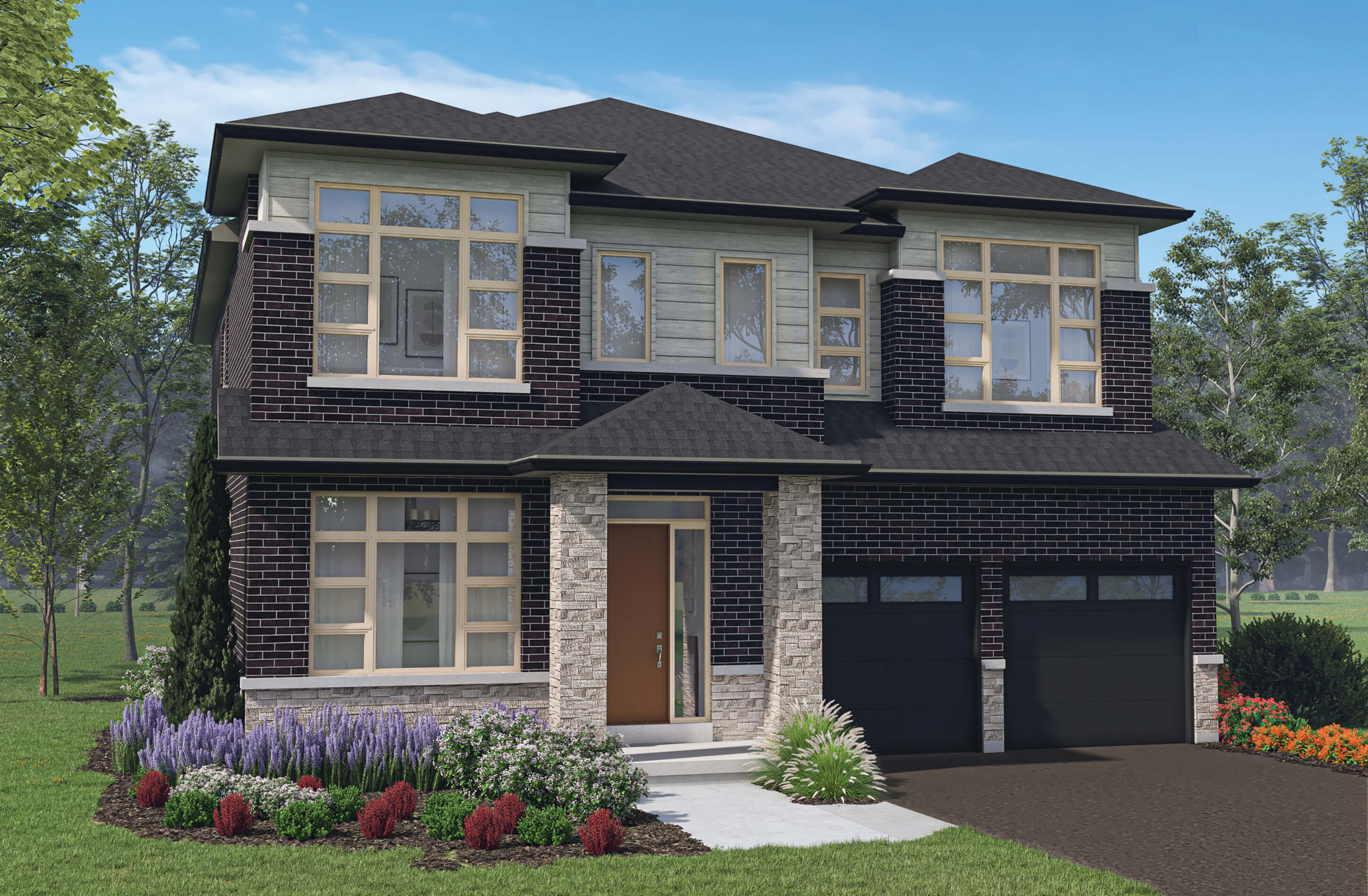 Simcoe Landing Elev. C Floor Plan, ON Livabl