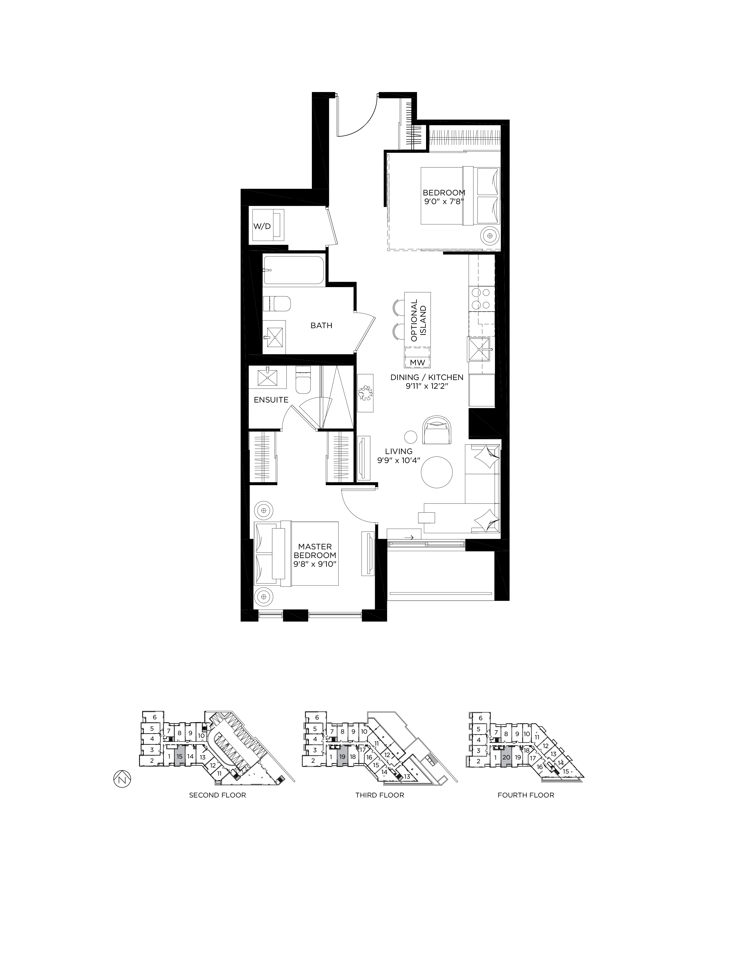 57 Brock Condos Yukon Floor Plans and Pricing