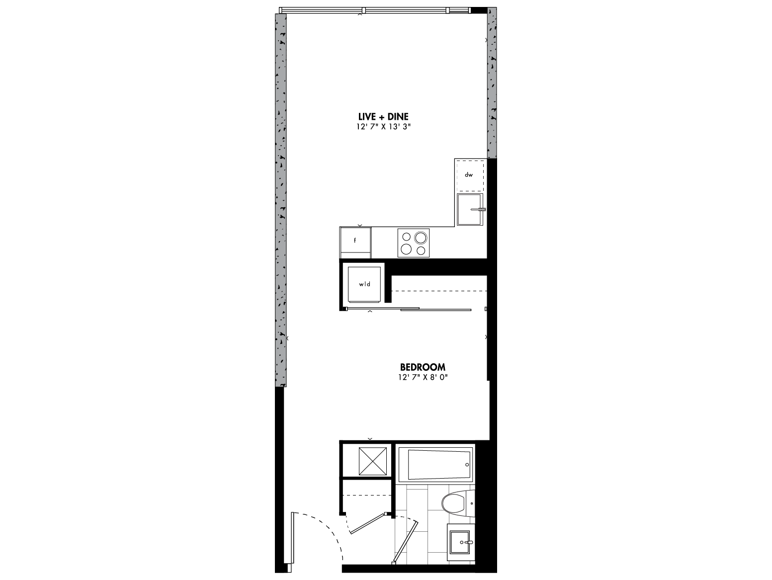 East Fifty Five Kuching Floor Plan, Toronto ON Livabl