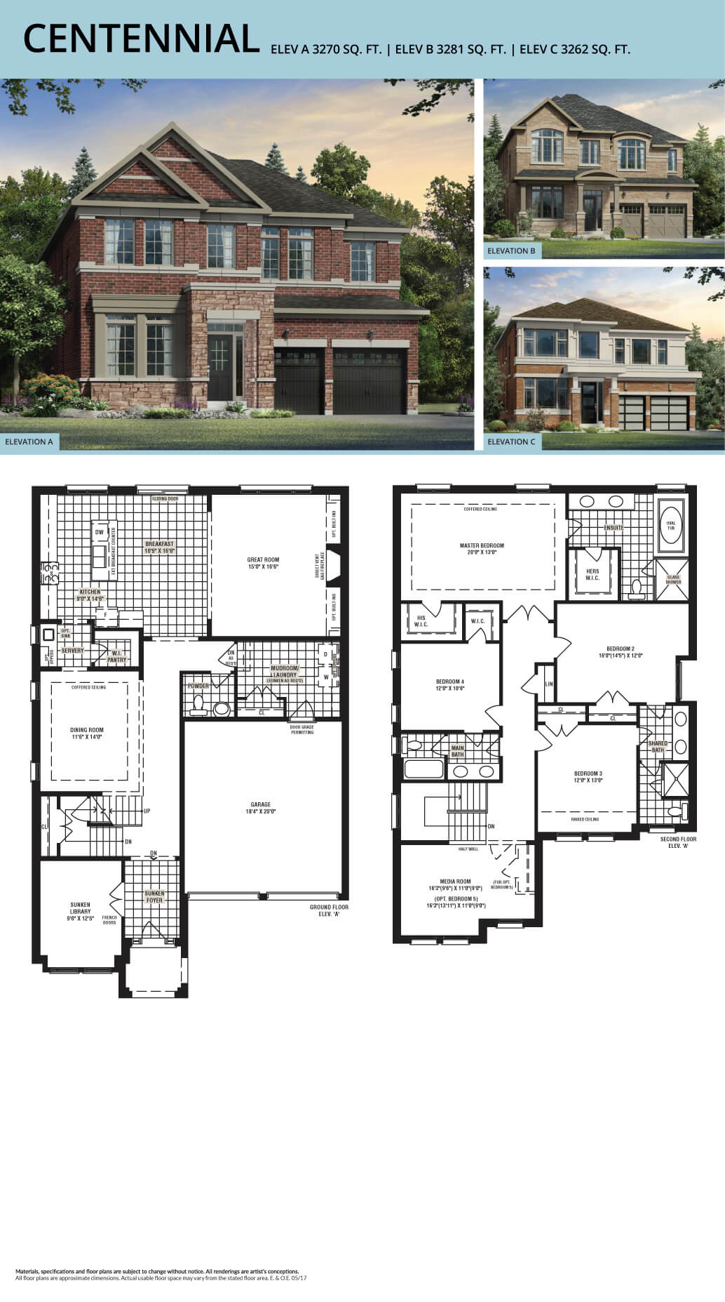 New Seaton Centennial Floor Plan, Pickering ON Livabl