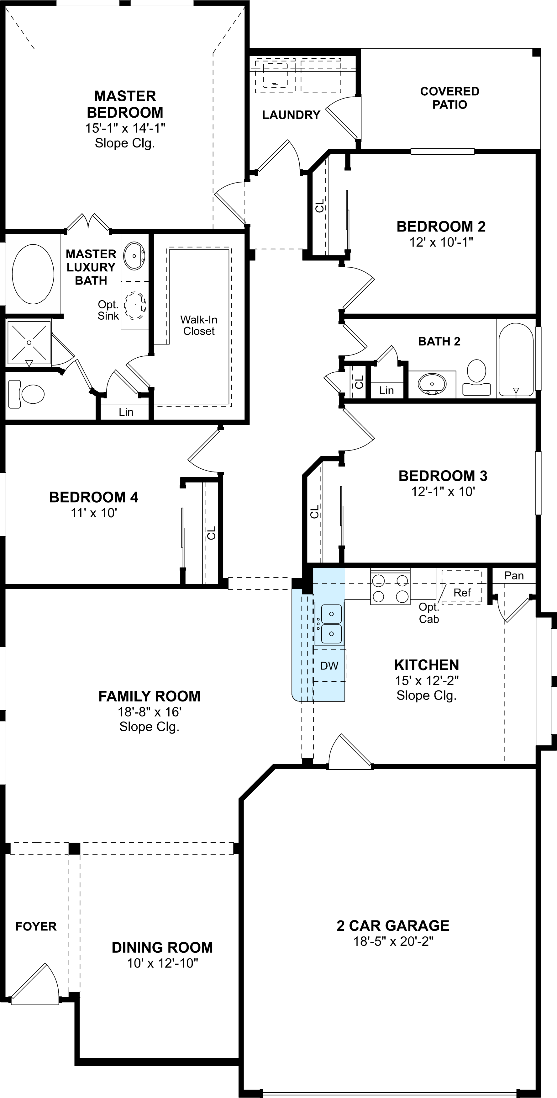 Sunset Ranch 1740 Yaupon Trail Court Floor Plans and Pricing